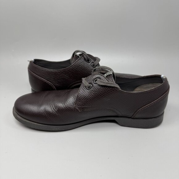 Salvadore Ferragamo World Mens Soft Soled Leather Shoes Size 8 main image 4